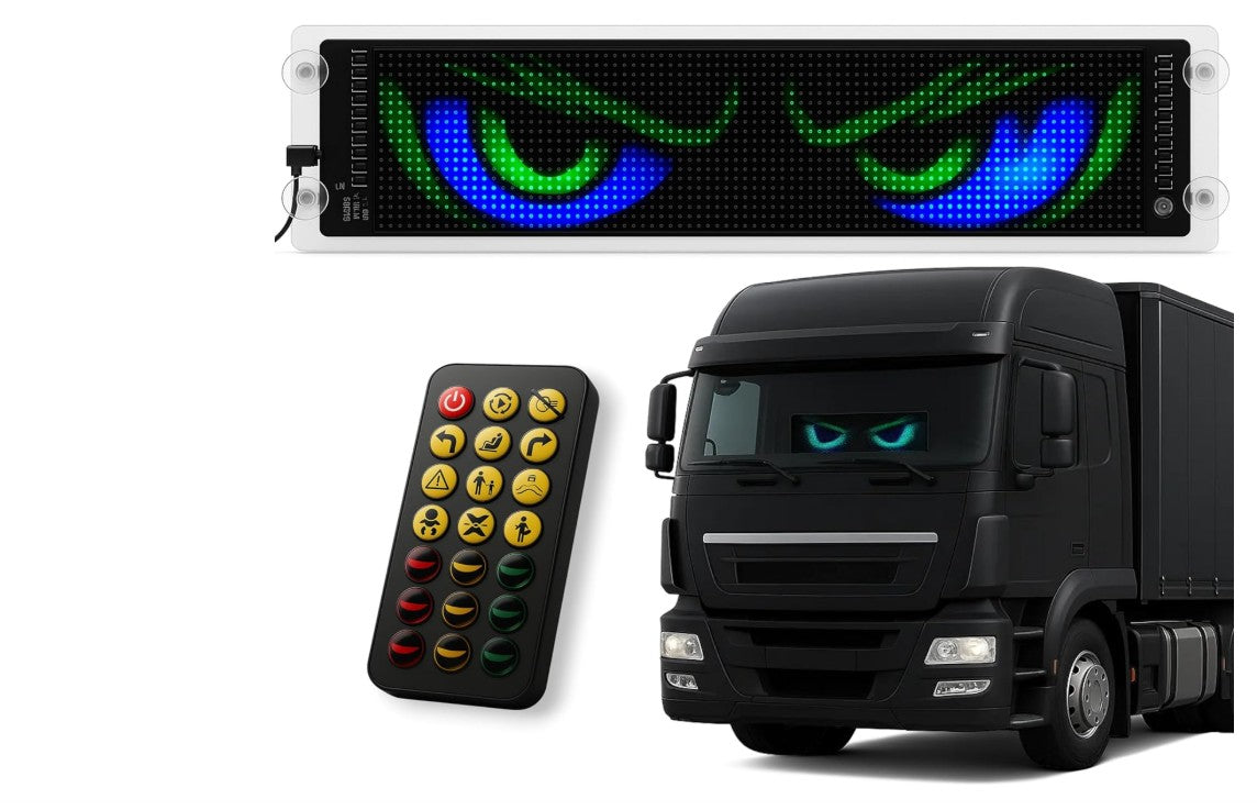 Panneau LED Programmable et Personnalisable pour Camion