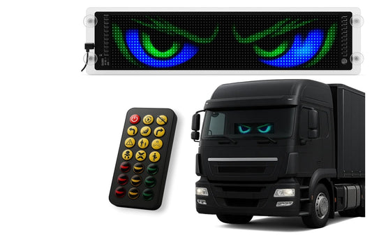 Panneau LED Programmable et Personnalisable pour Camion