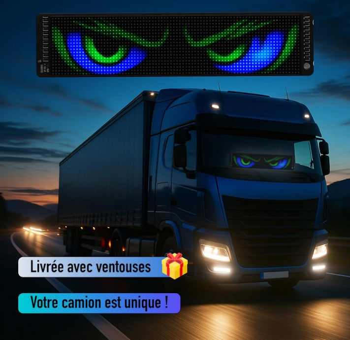Panneau LED Programmable et Personnalisable pour Camion