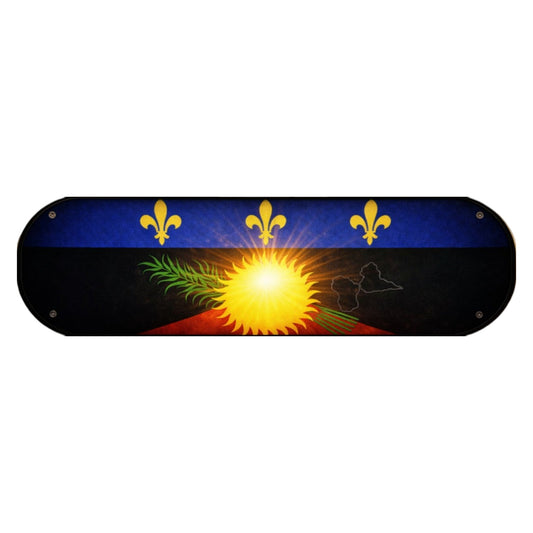 Plaque LED camion Guadeloupe – enseigne lumineuse fierté guadeloupeenne chauffeur routier