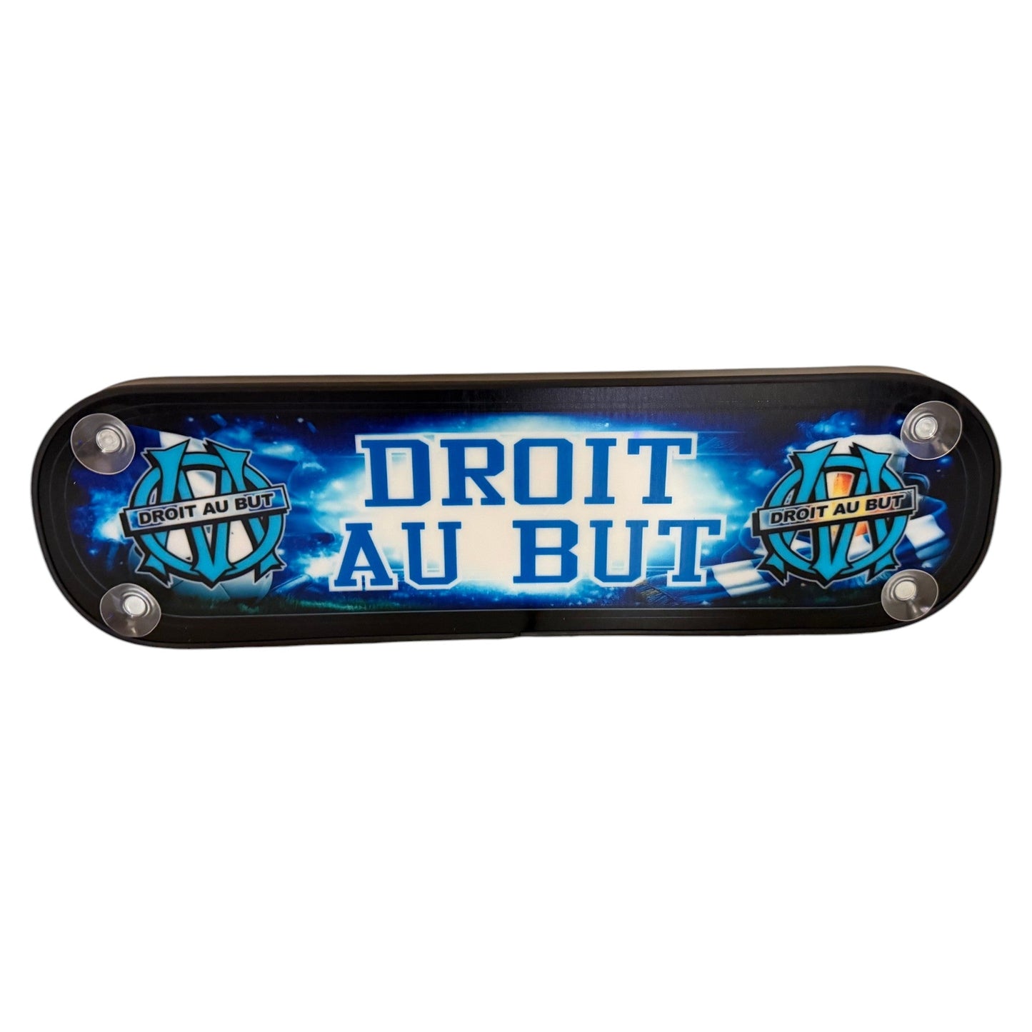 Plaque lumineuse OM en cabine camion