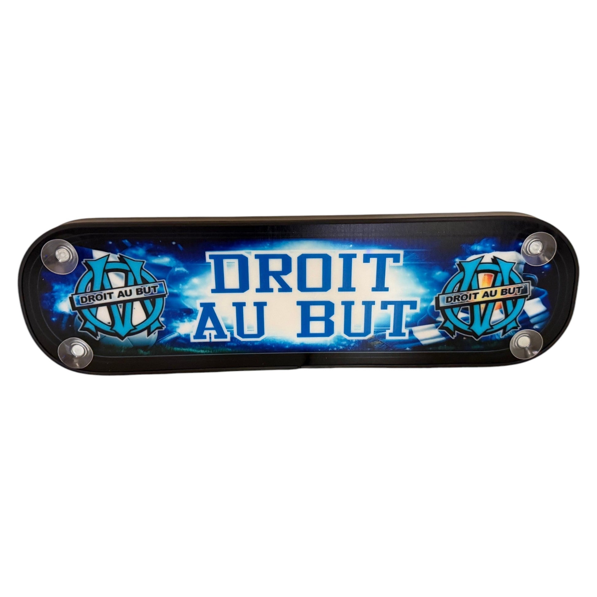Plaque lumineuse OM en cabine camion