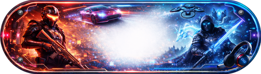 Plaque LED Camion Gamer – Enseigne Lumineuse Gaming Chauffeur Routier