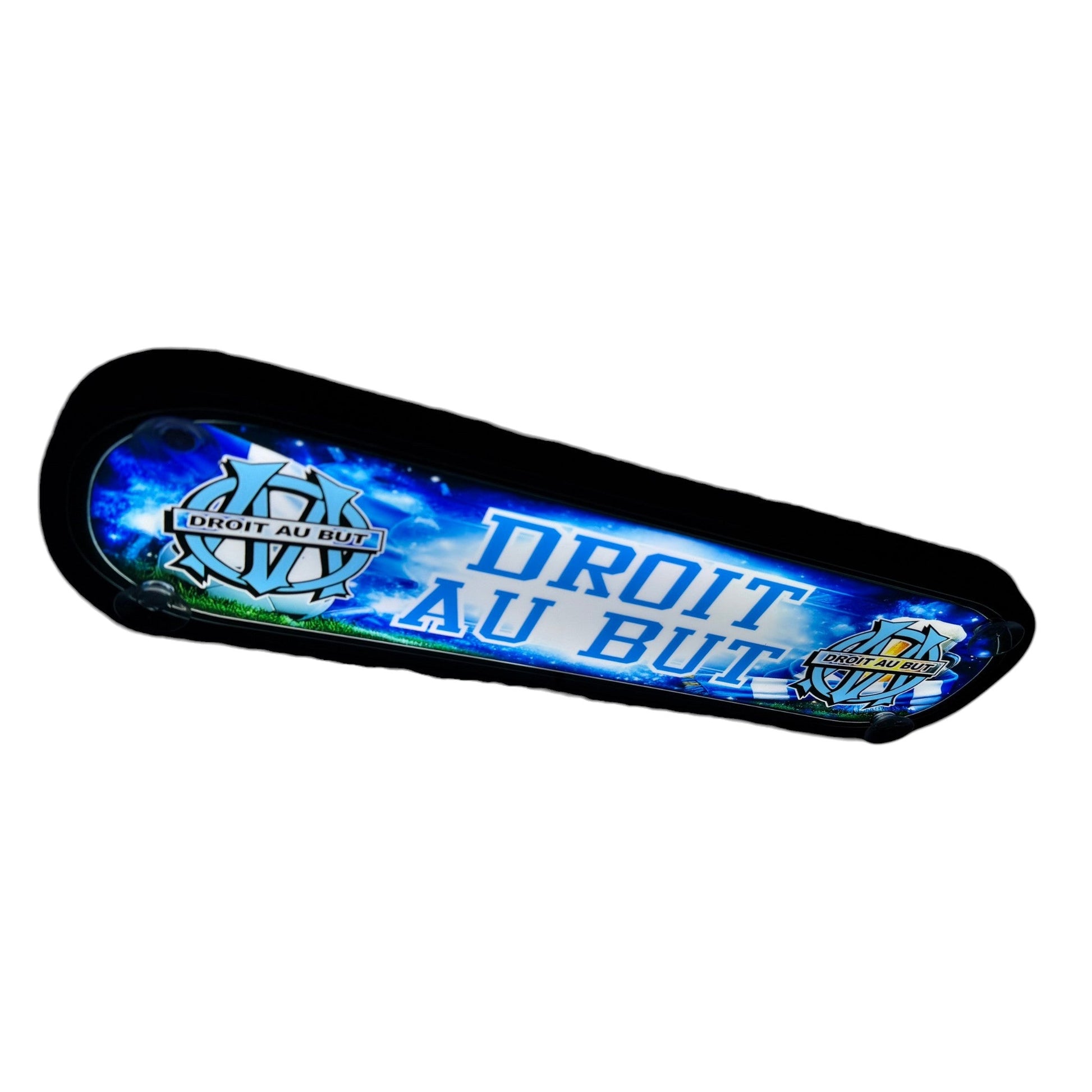 Plaque lumineuse OM supporter Marseille