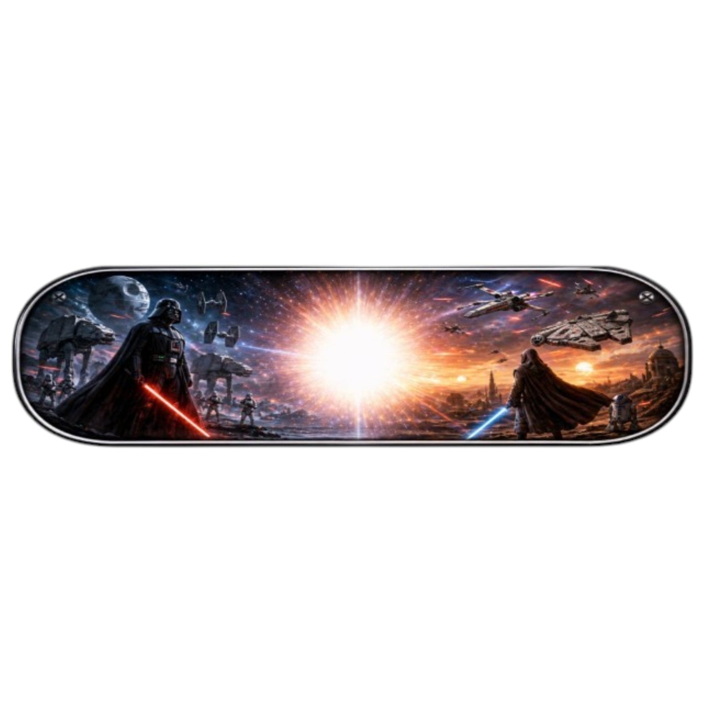 Plaque LED camion Star Wars – enseigne lumineuse galactique chauffeur routier