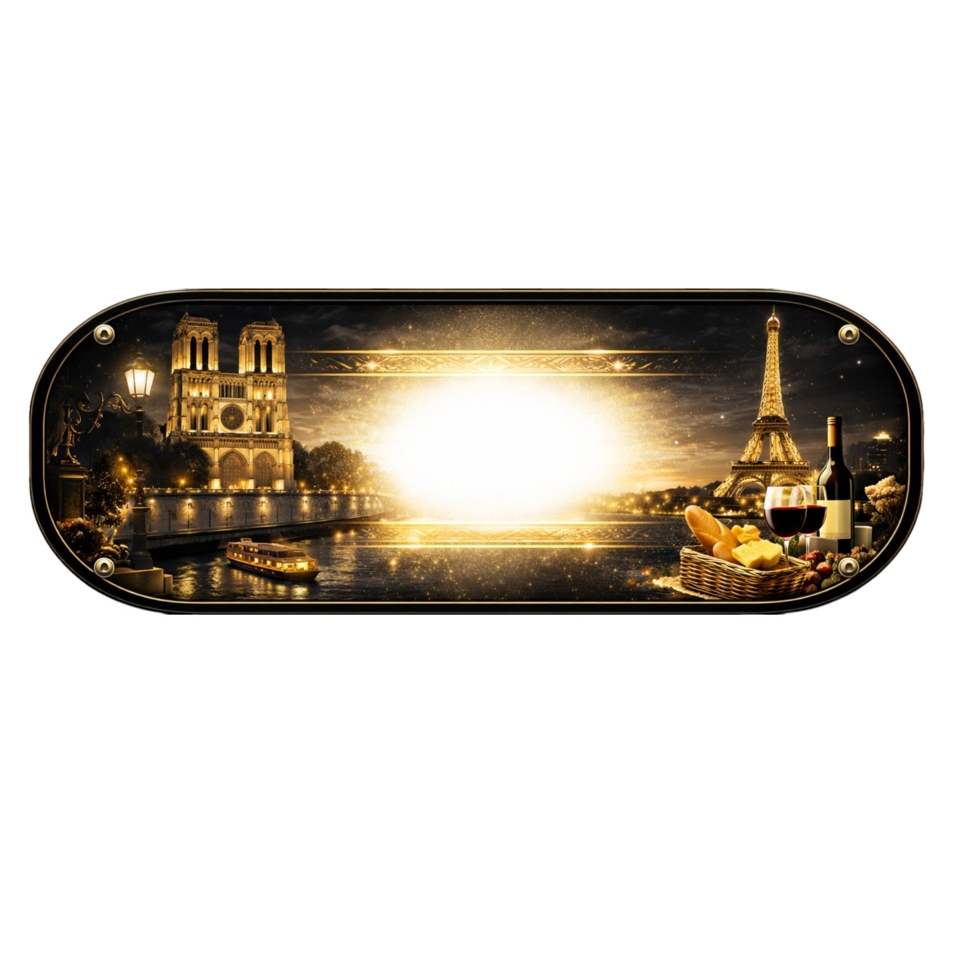 Plaque LED camion Paris – enseigne lumineuse ville lumière chauffeur routier