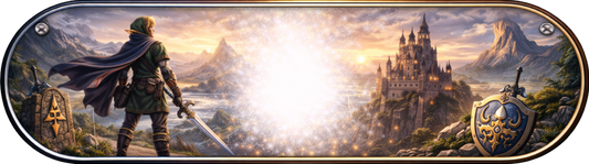Plaque LED Camion Zelda – Enseigne Lumineuse Legend of Zelda Chauffeur Routier