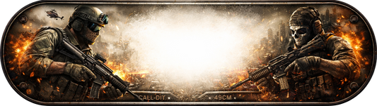 Plaque LED Camion Call of Duty – Enseigne Lumineuse Gaming Chauffeur Routier