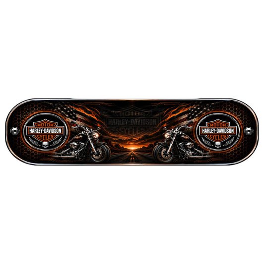 Plaque LED camion Harley – enseigne lumineuse esprit biker chauffeur routier